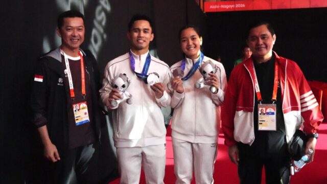 Sabet Medali Perak Asian Games 2026, Amri/Nita Sebut Pencapaian Lampaui Target