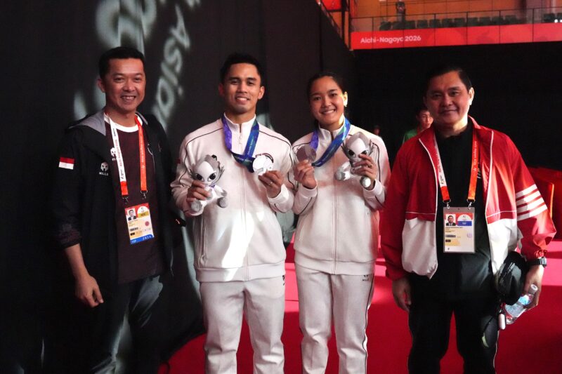 Sabet Medali Perak Asian Games 2026, Amri/Nita Sebut Pencapaian Lampaui Target