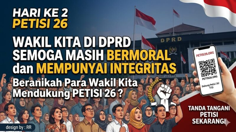 Hari Kedua Petisi 26, Sekretaris Jendral Tantang Moral dan Integritas DPRD Kabupaten Bogor