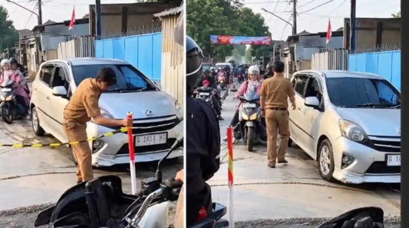 Viral ASN Terobos Jalan Baru Dicor, Plt Bupati Pekalongan Minta Maaf