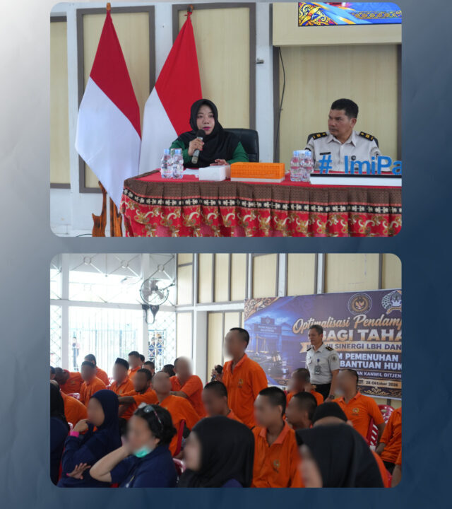 Kolaborasi Pemasyarakatan dan LBH, Rutan Balikpapan Fasilitasi Edukasi Bantuan Hukum