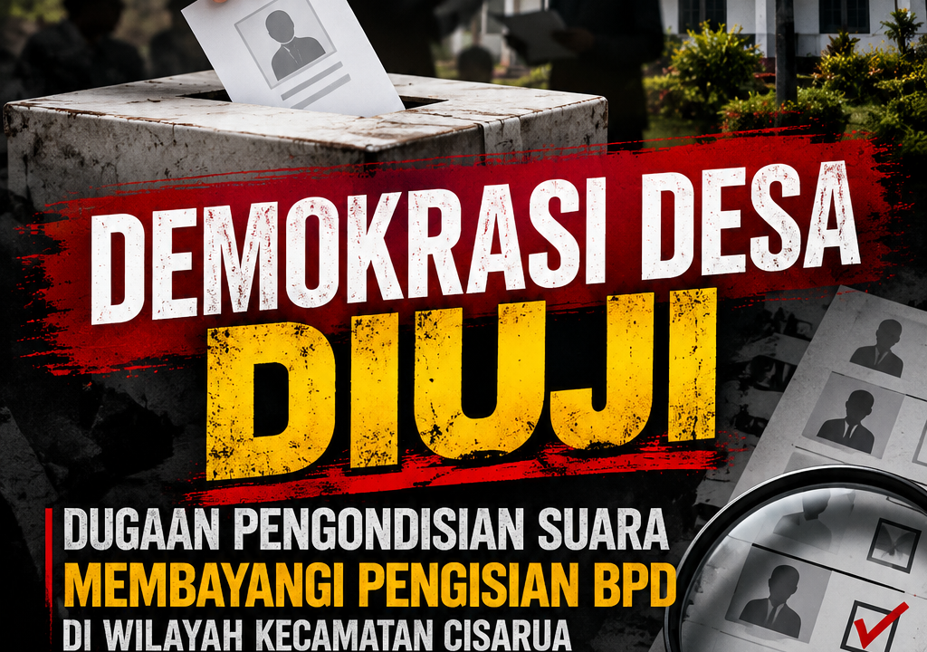 MASYARAKAT BERHAK TAHU, BUKA TRANSPARANSI PEMILIHAN BPD WILAYAH KECAMATAN CISARUA!!!
